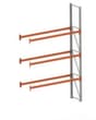 META Palettenregal MULTIPAL für 8 Paletten, 2785 mm breit, 4 Lagerebenen