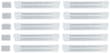 GEDORE E-S 1507 XL SF2-5 Längsteiler-Set 2-teilig mit Befestigungsmaterial