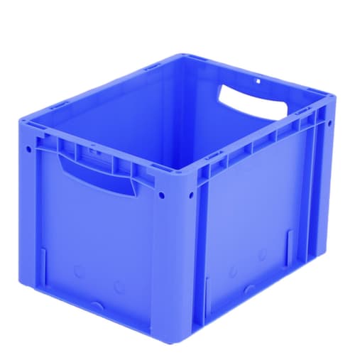 Bac gerbable norme Europe Ergonomic, bleu, capacité 24 l