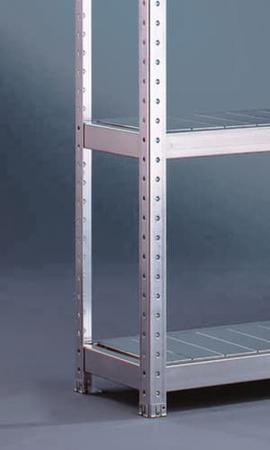 META Niveau SPEED-RACK pour rayonnage grande largeur, largeur x profondeur 2500 x 400 mm