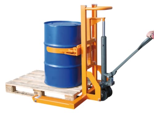 Bauer élévateur à fûts FHR 600 K avec mécanisme à pince, 300 kg force