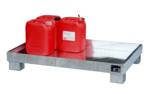 Bauer Bac de rétention pour fûts et récipients de 60 litres