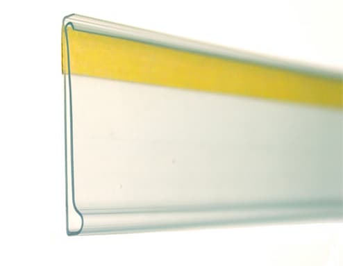 Porte-étiquettes autocollants à découper, hauteur x longueur 52 x 1000 mm