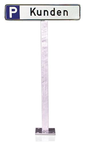 Posts pour panneau de parking