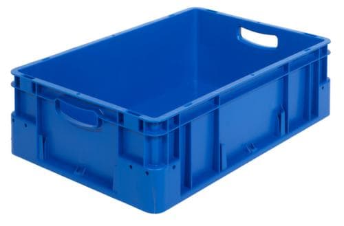 Bacs industriels gerbables, bleu, capacité 30 l