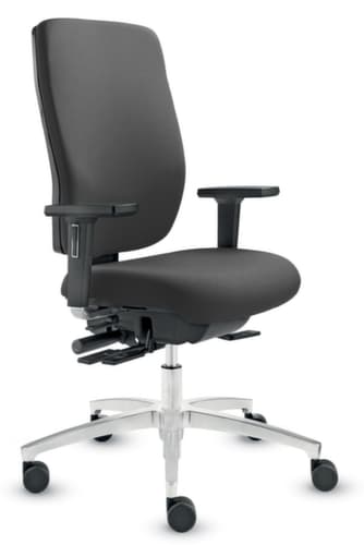 Dauphin Siège de bureau pivotant, noir