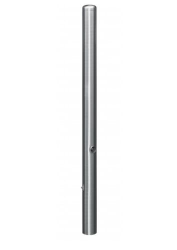 Poteau en acier inoxydable, hauteur 900 mm, à insérer avec manchon