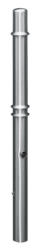 Poteau en acier inoxydable, hauteur 900 mm, à insérer avec manchon