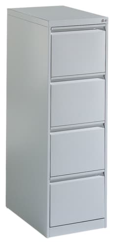 C+P Armoire pour fiches, 1 rangée, RAL7035 gris clair/RAL7035 gris clair