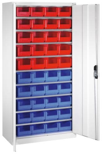 C+P Armoire à portes battantes pour bacs à bec