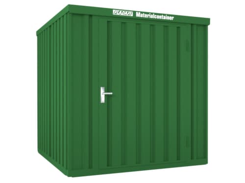 Säbu Conteneur de stockage laqué FLADAFI® avec plancher en bois