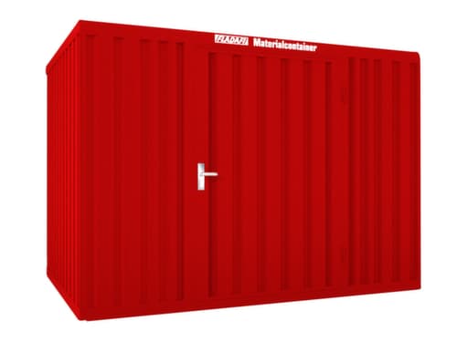 Säbu Conteneur de stockage laqué FLADAFI® avec plancher en bois