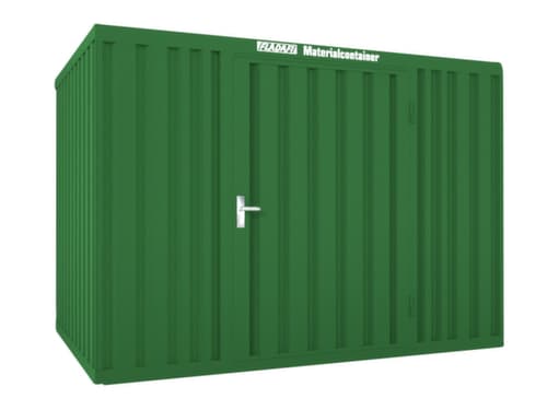 Säbu Conteneur de stockage laqué FLADAFI® avec plancher en bois