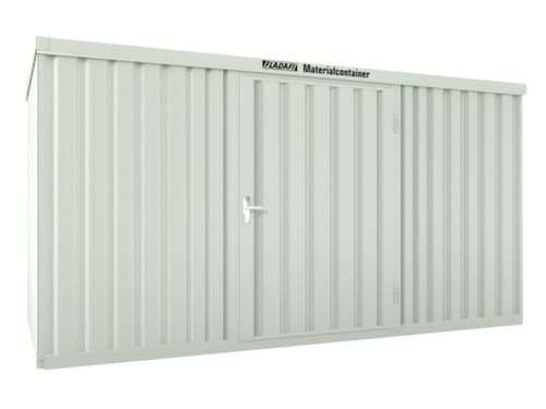 Säbu Conteneur de stockage laqué FLADAFI® avec plancher en bois