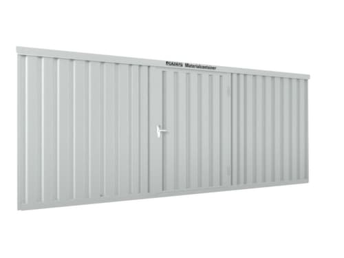Säbu Conteneur de stockage laqué FLADAFI® avec plancher en bois