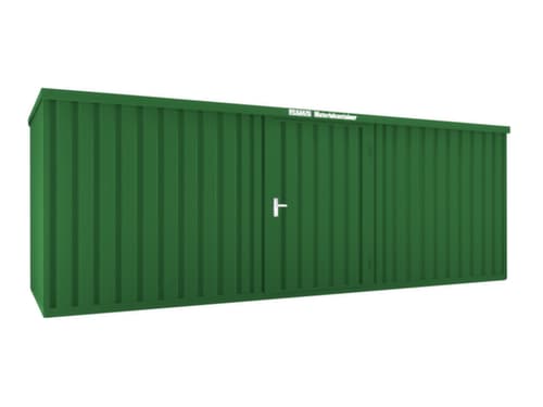 Säbu Conteneur de stockage laqué FLADAFI® avec plancher en bois