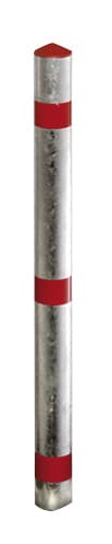 Poteau à tête pointue, hauteur 900 mm, à insérer avec manchon