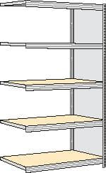 regalwerk Rayonnage sans boulons à plateaux agglomérés avec tablettes, hauteur x largeur x profondeur 2000 x 1285 x 526 mm, 5 tablettes