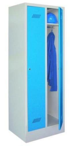 PAVOY Armoire vestiaire Basis avec 2 compartiments, largeur de compartiment 300 mm