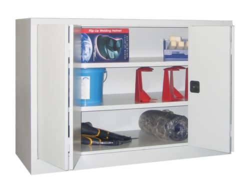 PAVOY Armoire à portes pliantes grand espace Basis en tôle d'acier