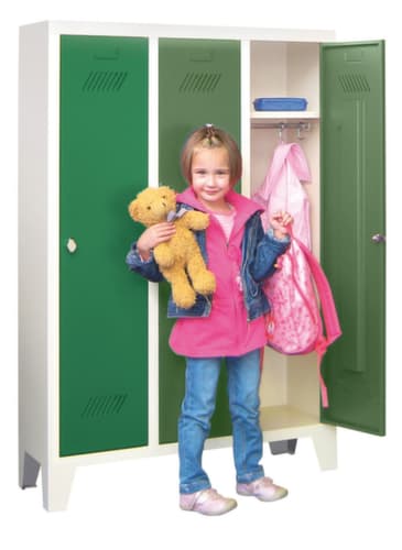 PAVOY Armoire vestiaire Basis pour écoles maternelles