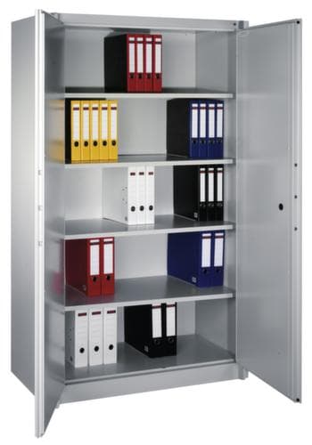 C+P Armoire haute sécurité de bureau avec 4 tablettes