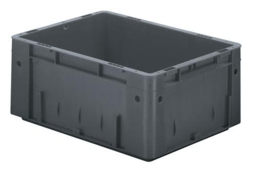 Bac gerbable norme Europe, gris, capacité 14,5 l