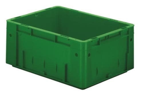 Bac gerbable norme Europe, vert, capacité 14,5 l
