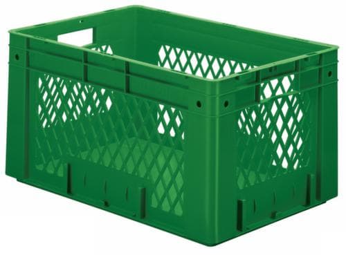 Bac gerbable norme Europe, vert, capacité 60 l