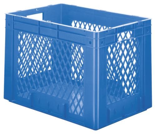 Bac gerbable norme Europe, bleu, capacité 80 l
