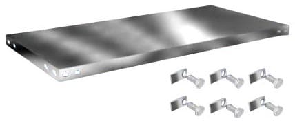 hofe Tablette pour rayonnage à boulonner type standard, largeur x profondeur 1000 x 500 mm