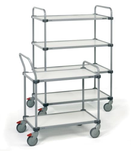 Treston Chariot à plateaux ESD 1000x530 mm, force 150 kg, 2 plateaux