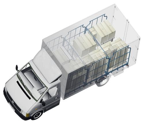 VARIOfit Caisse sur roulettes universelles Corlette spéciale pour camions