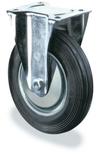 BS-ROLLEN Roue en caoutchouc plein robuste