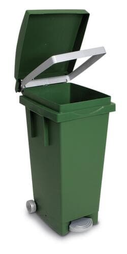 Poubelle à pédale mobile capacité 80 l
