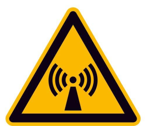 Panneau d'avertissement rayons laser