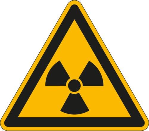 Panneau d'avertissement rayons laser