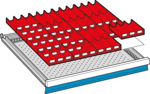 Kit de godets pour tiroirs 717 mm