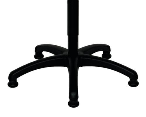 Tabouret pivotant, assise hêtre, patins