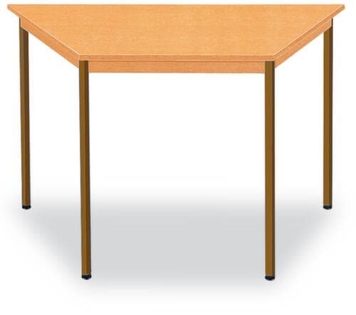Table polyvalente rectangulaire en tube carré