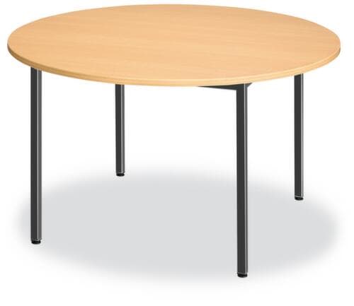 Table polyvalente rectangulaire en tube carré