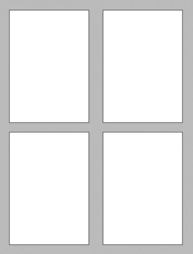 Franken Vitrine d'affichage ECO pour intérieur et extérieur