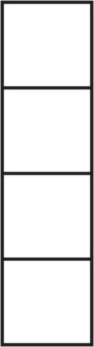 C+P Armoire pour dossiers suspendus Asisto, 4 extensions, RAL7035 gris clair/RAL7035 gris clair