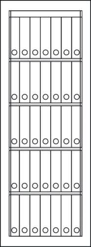 Format Tresorbau Armoire haute sécurité de bureau