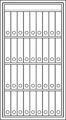 Format Tresorbau Armoire triple protection