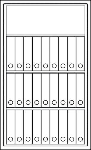 Format Tresorbau Armoire triple protection