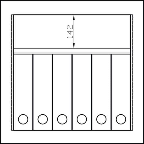 Format Tresorbau Armoire triple protection avec niveau de sécurité VdS 2