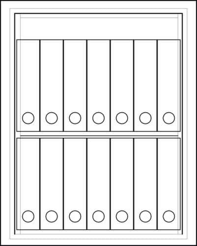 Format Tresorbau Armoire coupe-feu niveau de sécurité VdS 1/S 60 P