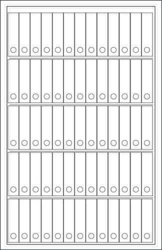 Format Tresorbau Armoire coupe-feu niveau de sécurité VdS 1/S 60 P