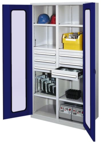 Kappes Vitrine RasterPlan® très résistante et très profonde avec cloison centrale, 6 tiroir(s)